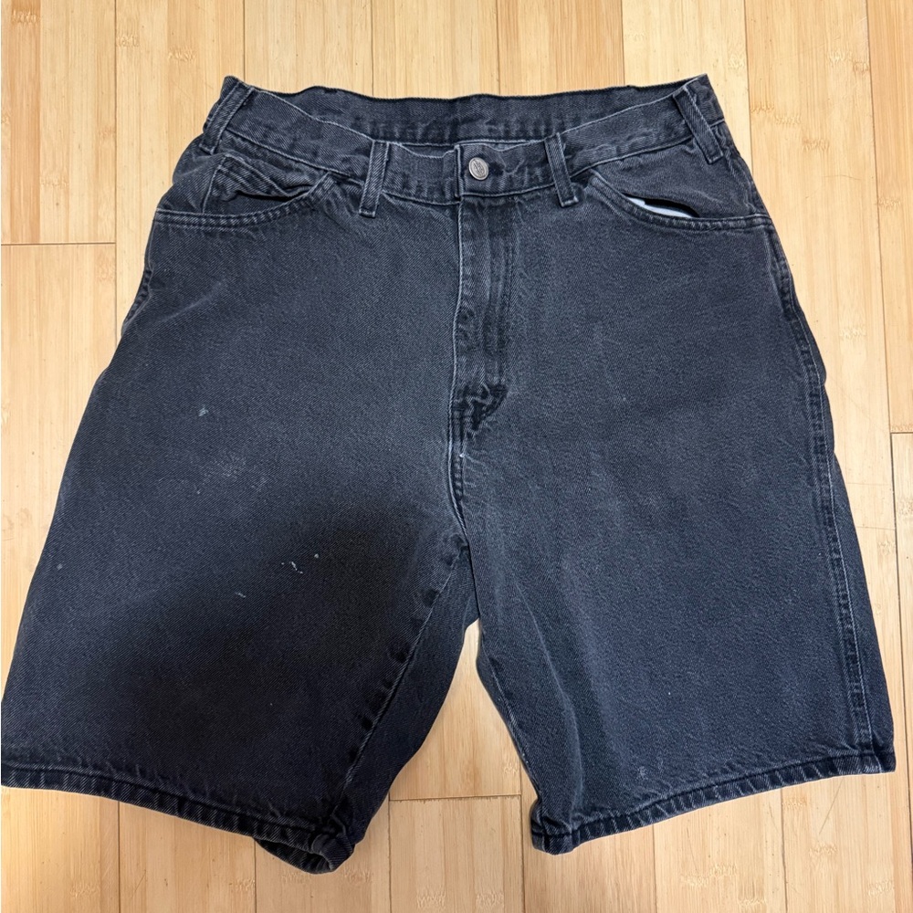 Men's Dickies Black Denim Y2K Shorts